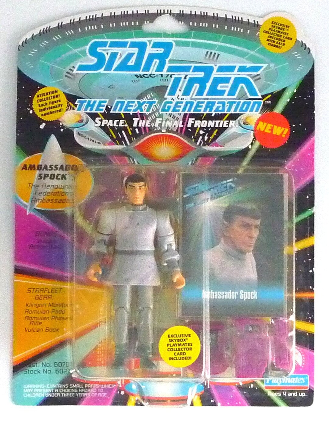 Star Trek the Next Generation AMBASSADOR SPOCK Action Figure 5 ...