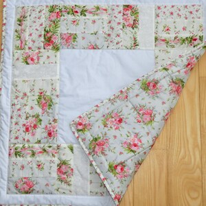 Coperta per bambini Oeko Tex BW crawl coperta trapunta trapunta designer coccolone coperta artigianale rose d'angolo coccolose fatte a mano per regali per bambini