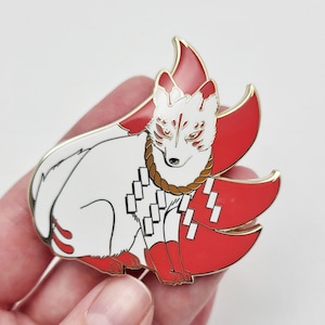 Kitsune Fox Hard Enamel Pin