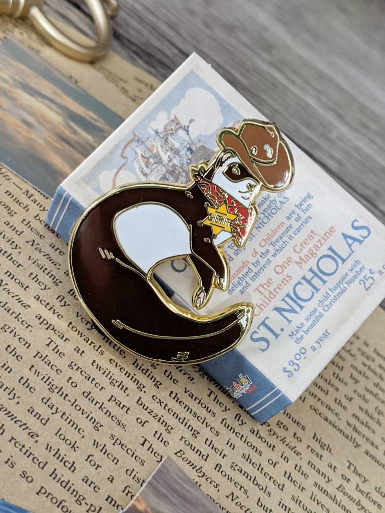 Western Ferret Hard Enamel Pin
