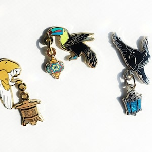 Lantern Bird Pins