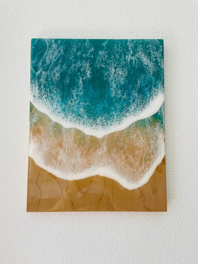 Epoxy Resin Framed Paint