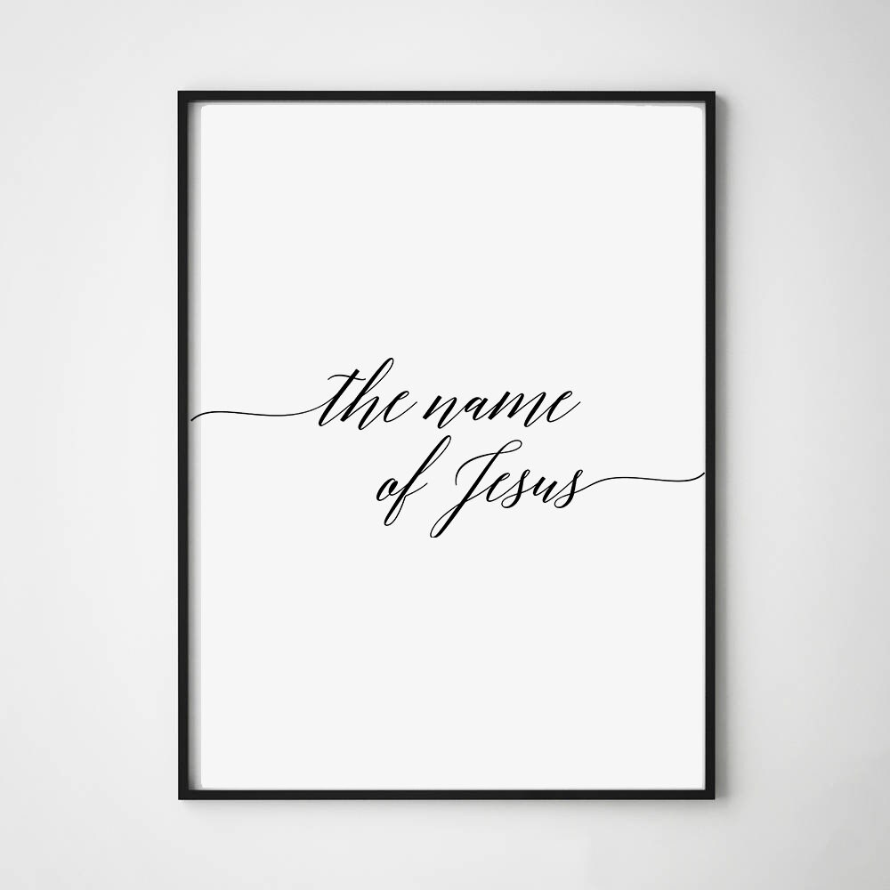 Printable Worship Lyrics and Chords The Name of Jesus Bible | Etsy