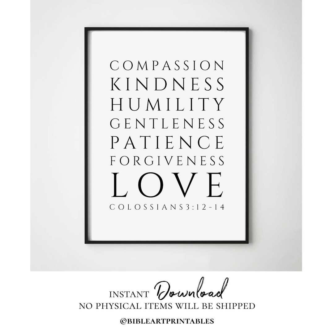Printable Scripture Wall Art Bible Verse Wall Art Bible Quote Wall Art ...