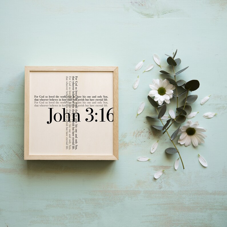 Scripture Wall Art Bible Verse Wall Art Bible Quote Wall Art | Etsy UK