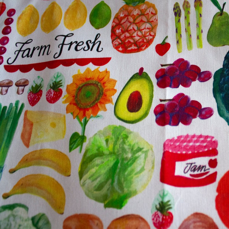 Farm Fresh Designer Tea Towel by Daniela Glassop image 7