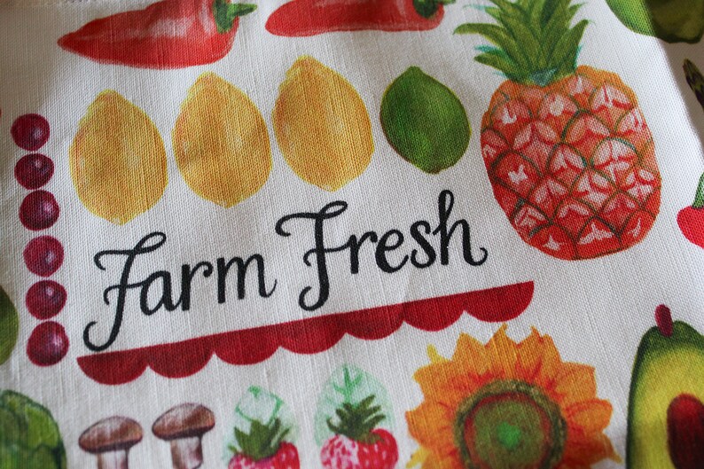 Farm Fresh Designer Tea Towel by Daniela Glassop image 4