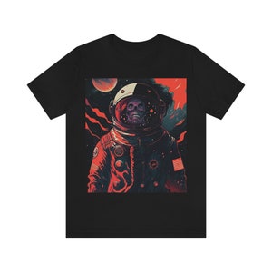 Astronaut Skeleton graphic tee streetwear design