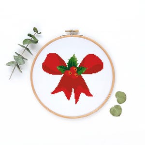 Christmas counted cross stitch pattern Instant digital download # 194