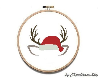 Cross stitch pattern christmas, Modern Cross Stitch Pattern , merry christmas Cross Stitch, Art Patterns christmas  #105