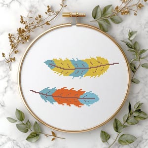 Modern cross stitch pattern Instant digital download #487
