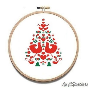 Christmas Cross Stitch Pattern,  Cross Stitch Pattern, Cross stitch pattern christmas PDF #114