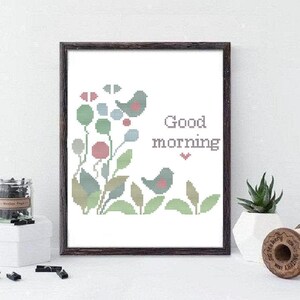 Modern cross stitch Counted cross stitch pattern#95