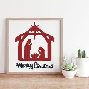 Christmas cross stitch pattern Counted cross stitch pattern#38