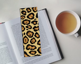 Leopard Print Bookmark Cross Stitch Pattern (PDF)#11