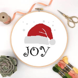 Christmas cross  stitch pattern Santa cross stitch Instant digital download #138