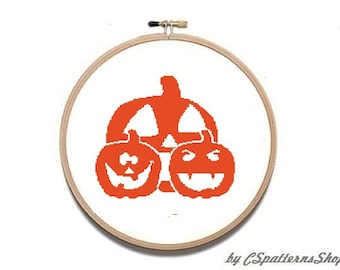 Halloween Cross Stitch ,Modern Cross Stitch Pattern Halloween, Cross Stitch Art Patterns Halloween, Cross stitch pattern #91