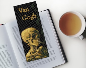 Van Gogh Bookmark Cross Stitch Pattern (Pattern Keeper Compatible | PDF Instant Download)#111