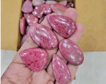 1kg Rhodonite gemstone, pink Rhodonite, Rhodonite cabochons, Rhodonite loose, pink rhodonite, jewelry making, wholesale gemstone 20  to 40mm