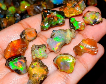 50 Carat Opal Rough Ethiopian Opal Raw Opal Rough Big Opal Rough Fire Opal Rough Natural Loose Welo Natural Ethiopian Opal AAA Opal Rough