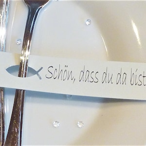 5-10-20-30-40-50-70-100 St. Platzkarte Tischkarte  Fisch  Kommunion Taufe Firmung Konfirmation   DG2395