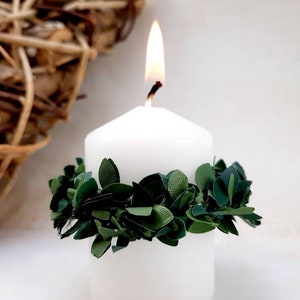 Candle drip protection, drip protection, candle decoration, candle, communion, baptism image 3