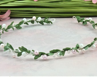 Pearl hair accessories hairband hair wire communion