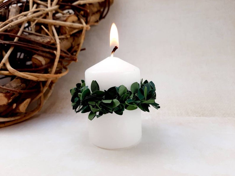 Candle drip protection, drip protection, candle decoration, candle, communion, baptism image 2