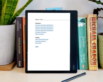 Hojas de trabajo novedosas para Kindle Scribe y Remarkable 2