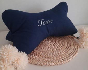 Personalized reading pillow – neck pillow gift for birth, christening or birthday – decorative pillow – handmade