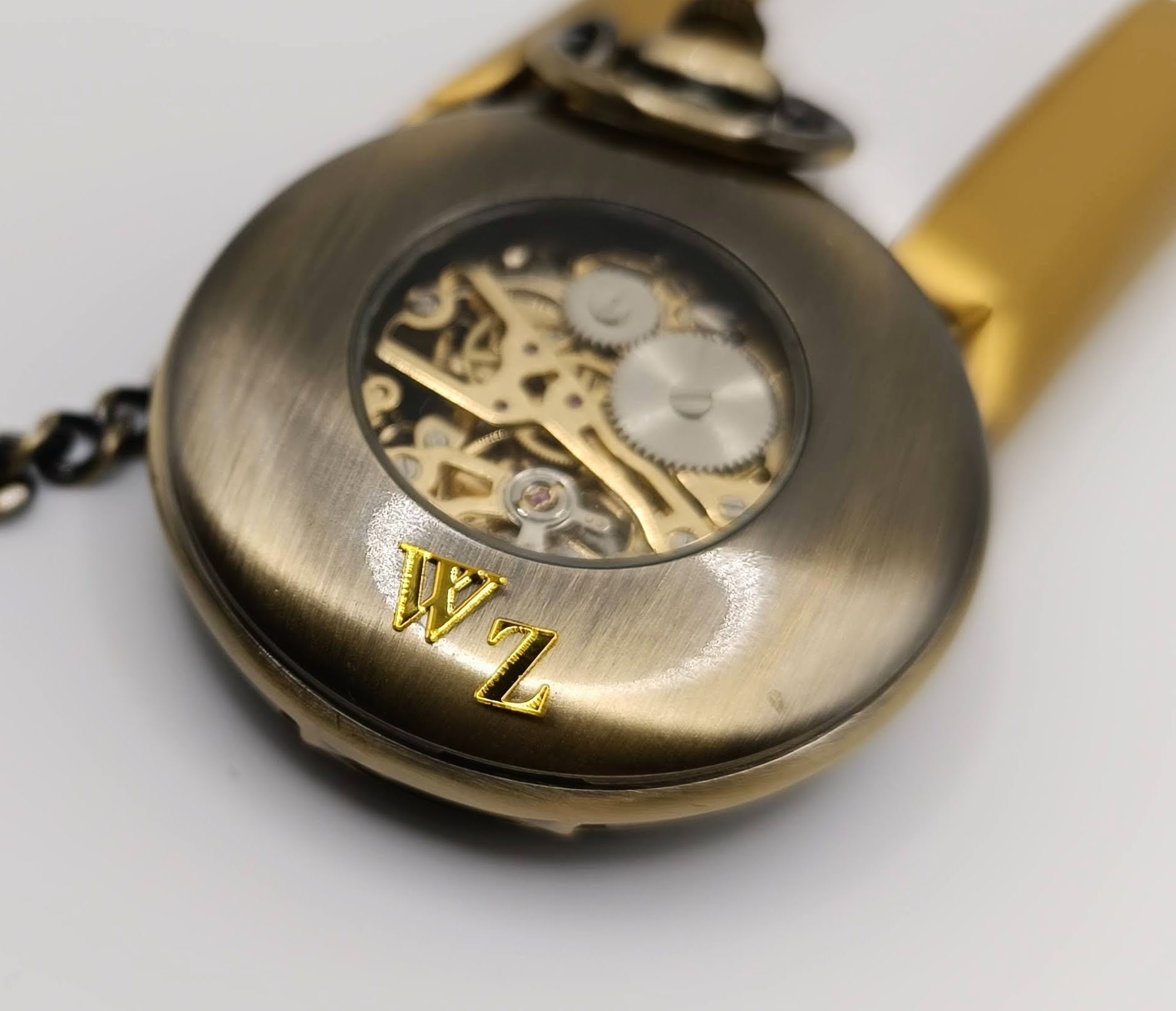 Montre De Poche Vintage à Remontage Manuel - Style Ancien Avec Chiffres Rétro - Occasion Homme