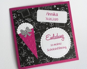 Einladung Zur Einschulung Etsy