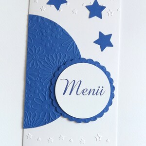 PERSONALIZED invitation stars for baptism, birth, communion, confirmation in many colors image 9