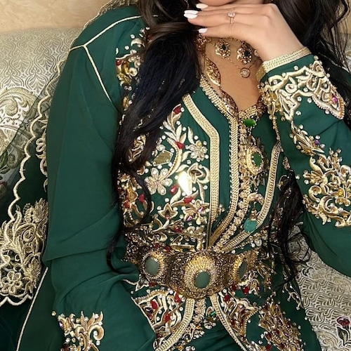 Kaftan Dress Moroccan New Caftan Dress for Women Wedding - Etsy