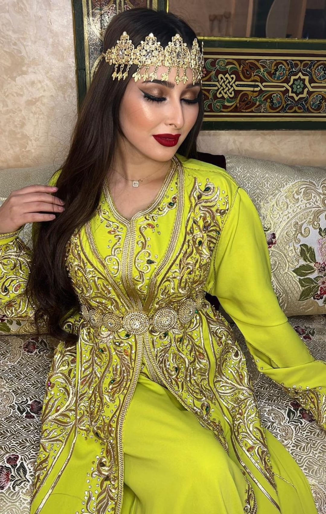 Kaftan Dress Moroccan New Caftan Dress for Women Wedding - Etsy