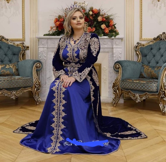 Je zal beter worden hoog Uitroepteken Kaftan jurk Marokkaanse nieuwe Kaftan jurk voor vrouwen - Etsy België