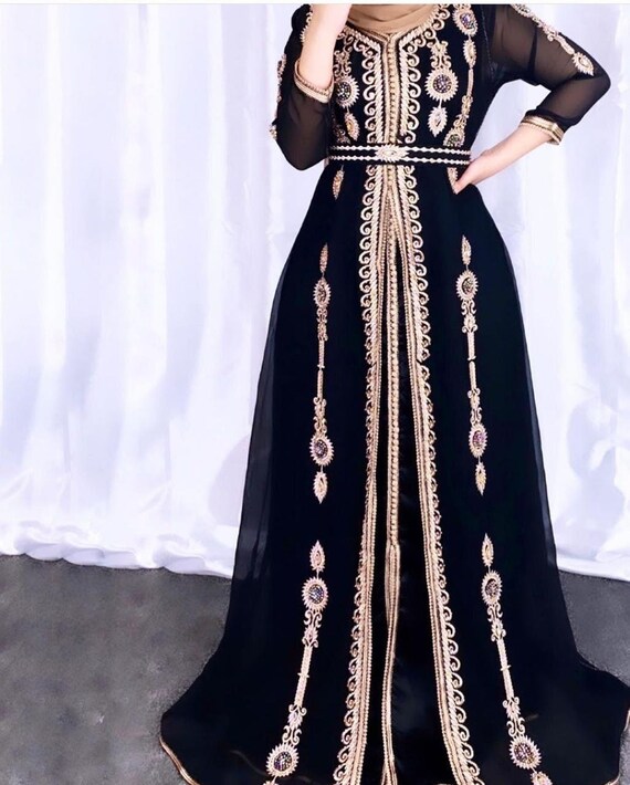 Kaftan Kleid Marokkanisches Neues Kaftankleid für Frauen - Etsy Schweiz