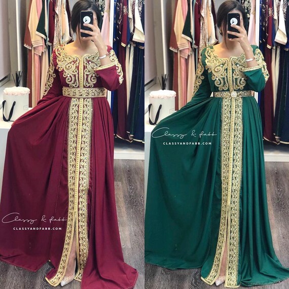 Kaftan dress Moroccan New Caftan dress For women wedding | Etsy