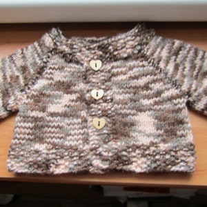 Teddy Puppen Spielzeug Bären Plüschtiere Kinder Teddykleidung Strickjacke handgestrickt Bild 8