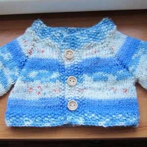 Teddy Puppen Spielzeug Bären Plüschtiere Kinder Teddykleidung Strickjacke handgestrickt Bild 9