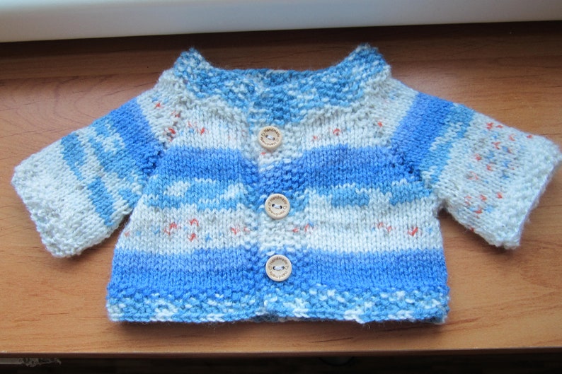 Teddy Puppen Spielzeug Bären Plüschtiere Kinder Teddykleidung Strickjacke handgestrickt Bild 9