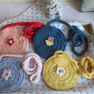 Kinder Häkeltasche Umhängetasche kleines Täschchen Kita Mädchen handmade nachhaltig Baumwolle Geburtstag Granda Square Mitbringsel Geschenk