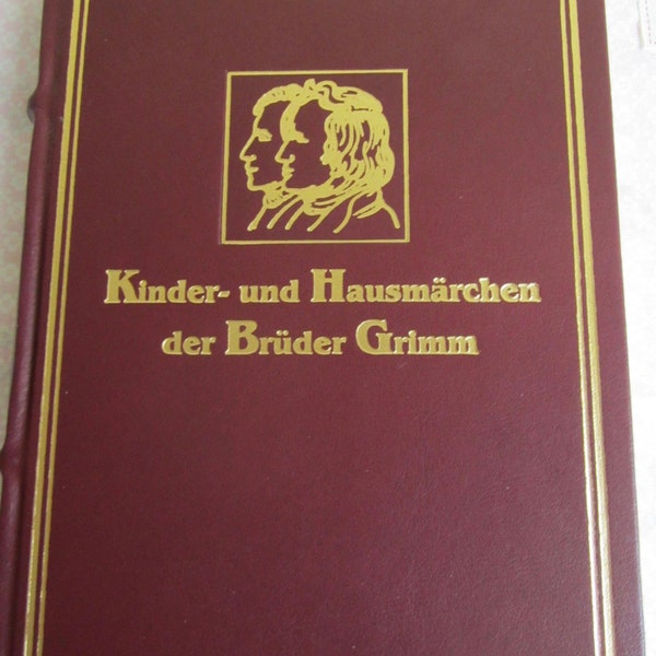 Vintage Märchenbuch Volksmärchen Kinderbuch Sagen Märchen Literatur "Kinder- und Hausmärchen der Brüder Grimm" Kinder vorlesen **RARITÄT**