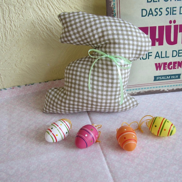 Osterhase Osterdeko Ostertisch Frühling Ostern genäht handmade