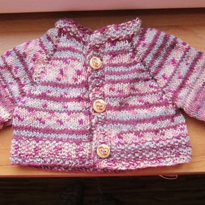 Teddy Puppen Spielzeug Bären Plüschtiere Kinder Teddykleidung Strickjacke handgestrickt Bild 6