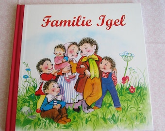 Vintage Kinderbuch ** Familie Igel ** Vorlesebuch Bilderbuch Kinderbücher  "UNGELESEN"