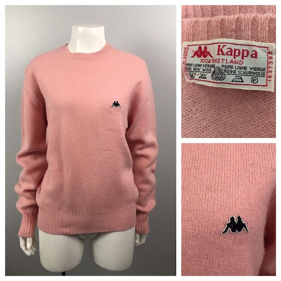 pink kappa sweater
