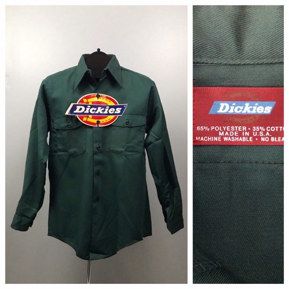 Vintage Dickies Button Down Work Shirt 