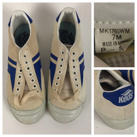 1980s Keds Tennis Shoes / White and 