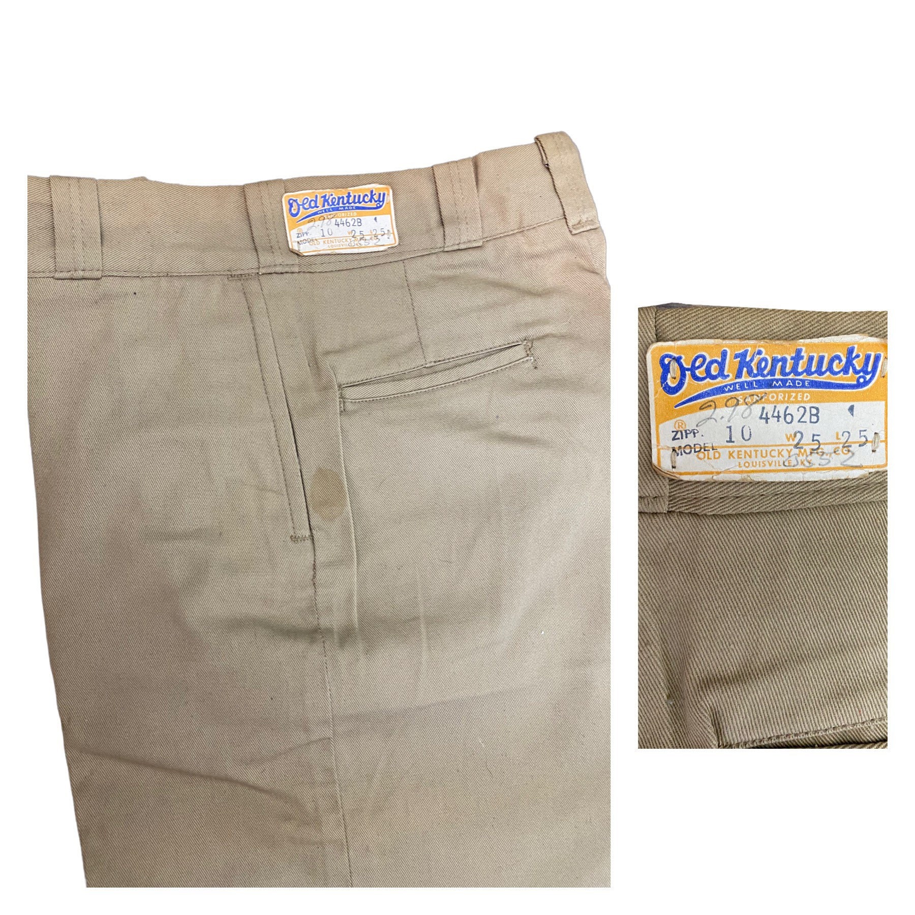 1950s Boys Workwear Pants / 50s NOS Old Kentucky Chino Pants - Etsy UK